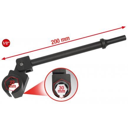 KS TOOLS 150.2113 - Outil à chocs pour sonde lambda, 22,0 mm