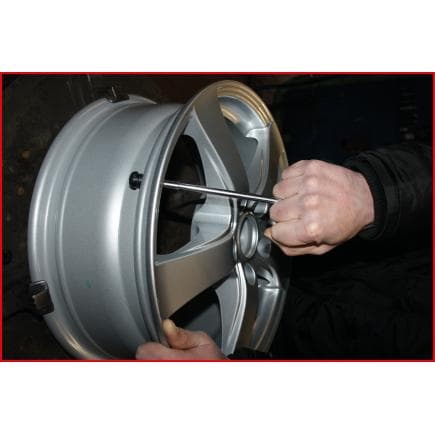 KS TOOLS 150.2139 - Tire-valves métalique, 180mm