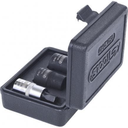 KS TOOLS 150.2140 - Jeu de douilles spéciales pour étriers de frein,1/2'', 3pcs