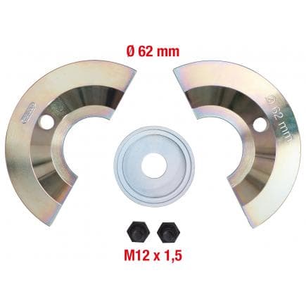 KS TOOLS 150.2141 - Jeu de coquilles complémentaires pour ø 62 mm (6 pcs)