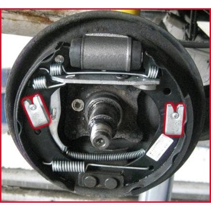 KS TOOLS 150.2214 - Pince à ressort de frein