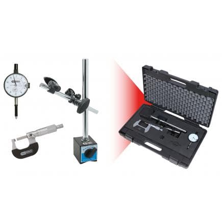 KS TOOLS 150.2230 - Coffret de vérification des disques de freins (3 pcs)