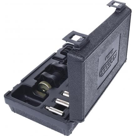KS TOOLS 150.2290 - Jeu d'outils et entretoises de centrage ø 15,0-28,0 mm (11 pcs)