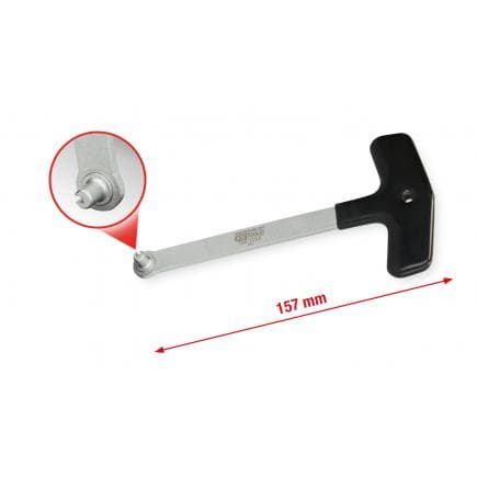 KS TOOLS 150.2299 - Outil pour ressort de retenue des disques de frein à main pour Mercedes
