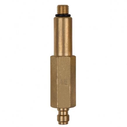 KS TOOLS 150.2345 - Adaptateur (long) M8x1,0 extérieur et raccord avec joint d'étanchéité 1/4"
