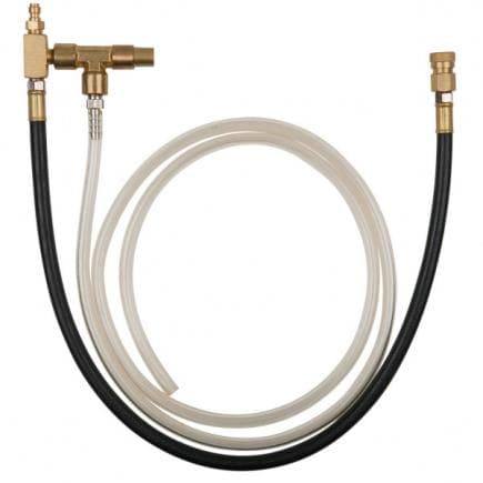 KS TOOLS 150.2362 - Flexible de manomètre 1/4" avec soupape pour système Bosch CSI et GM TBI