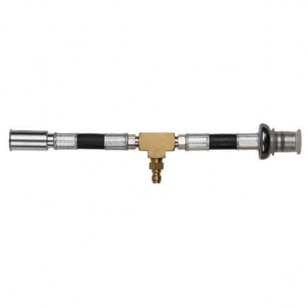 KS TOOLS 150.2364 - Flexible pour manomètre avec raccord 1/4" pour utilisation universelle avec raccord haute pression 3/8" et 5/16"
