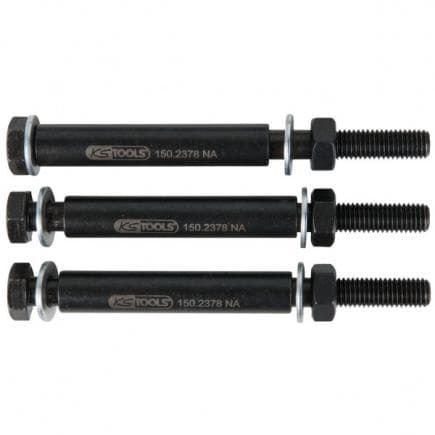 KS TOOLS 150.2378 - Jeu de tiges de traction pour demi coquilles (3 pcs)