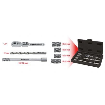 KS TOOLS 150.2480 - Jeu d'alésoirs ABS (7 pcs)