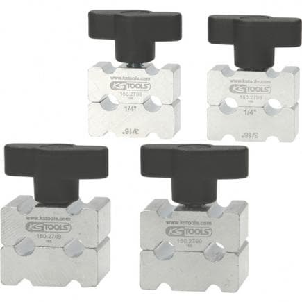 KS TOOLS 150.2795 - Jeu d'outils de torsion de conduite de frein (4 pcs)