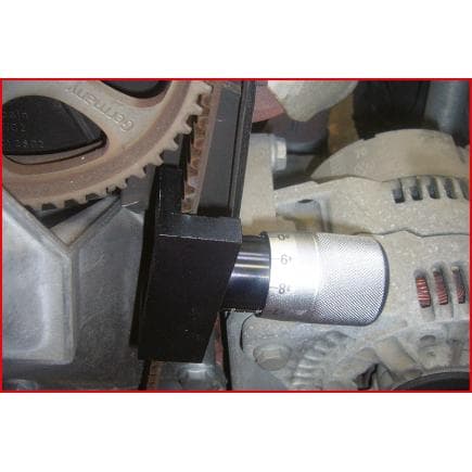 KS TOOLS 150.3015 - Tensiomètre de courroies, 100mm