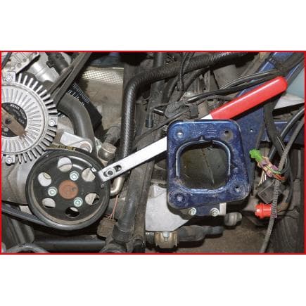 KS TOOLS 150.3029 - Levier universel pour poulie, 325mm, VAG