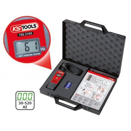 KS TOOLS 150.3165 - Contrôleur électronique de tension de courroies HZ