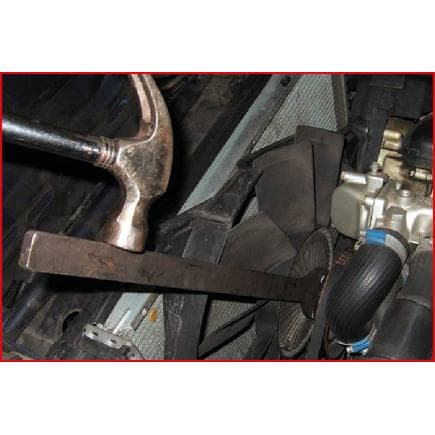 KS TOOLS 150.3301 - Clé pour visco coupleur Mercedes