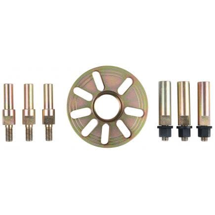KS TOOLS 150.3310 - Jeu de clés de maintien pour poulie pour Mercedes (7 pcs)