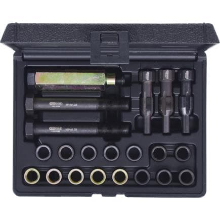 KS TOOLS 150.5080 - Coffret de réparation THREADfix (21 pcs) M14 x 1,25 pour bougies d'allumage (21 pcs)