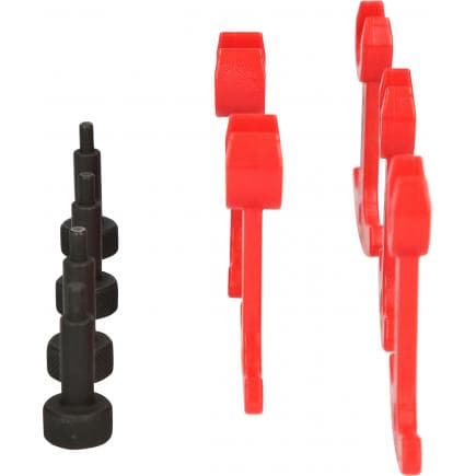KS TOOLS 150.7005 - Jeu de montage et de démontage d'arbre à came pour VAG (9 pcs)