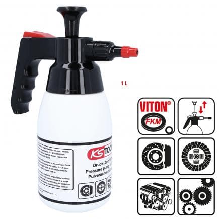 KS TOOLS 150.8258 - Spray pour les nettoyants de freins, 1 l