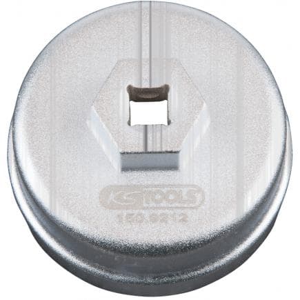 KS TOOLS 150.9212 - 3/8" Cloche pour filtre à huile ø 64,5 mm/14 cannelures