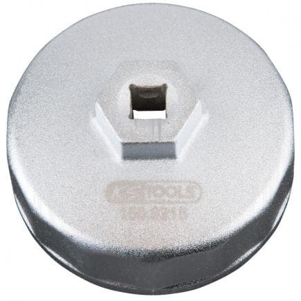 KS TOOLS 150.9215 - 3/8" Cloche pour filtre à huile ø 74,2 mm/14 cannelures