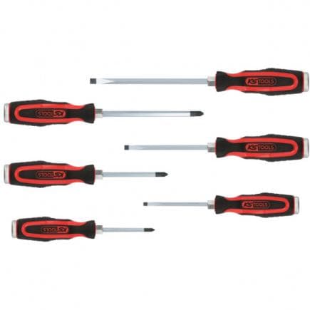 KS TOOLS 151.1160 - ERGOTORQUEmaxJeu de tournevis (6 pcs)Fente+PH