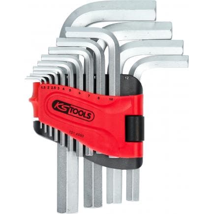 KS TOOLS 151.4590 - Jeu de clé mâle, 6 pans (14 pcs)1,5-19mm