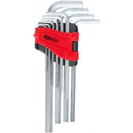 KS TOOLS 151.5040 - Jeu de clés mâles coudées à six pans creux (10 pcs)
