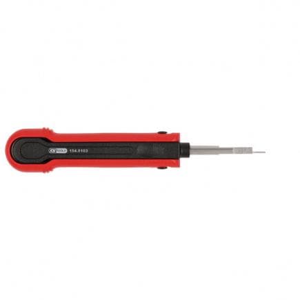 KS TOOLS 154.0103 - Extracteur de cosses pour connecteur plat 1,2 mm (KOSTAL MLK)
