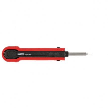 KS TOOLS 154.0107 - Extracteur de cosses pour connecteurs Faston 1,5 mm (AMP Tyco MCP)