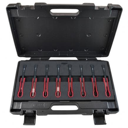 KS TOOLS 154.0175 - Jeu d'extracteurs de cosses VUL pour connexions les plus courantes, 8 pièces