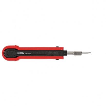 KS TOOLS 154.0201 - Extracteur universel de cosses pour connecteur plat et rond 1,2 mm (AMP Tyco 1,5)