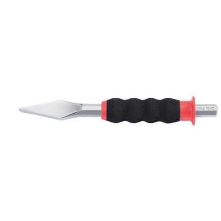 KS TOOLS 156.0242 - Bédanes avec poignée de sécurité, 7 mm, 8 pans