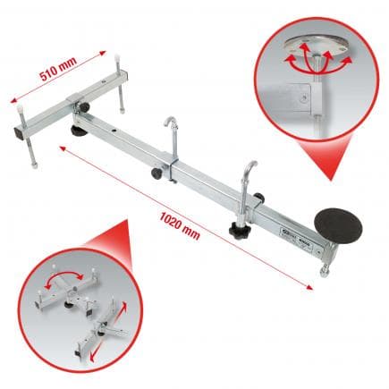 KS TOOLS 160.0090 - Traverse support moteur universelle