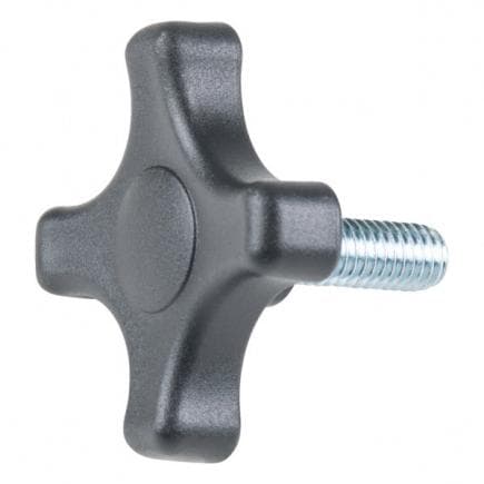 KS TOOLS 160.0090-R006P - Filetage extérieur à poignée étoile
