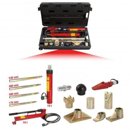 KS TOOLS 160.0175 - Coffret de redressage de carrosserie (17 pcs)