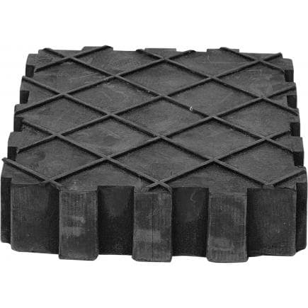 KS TOOLS 160.0391 - Surface en caoutchouc adapté à tous les ponts élévateurs 155x125x35 mm