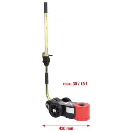 KS TOOLS 160.0739 - Cric hydro-pneumatique 30 t / 15 t