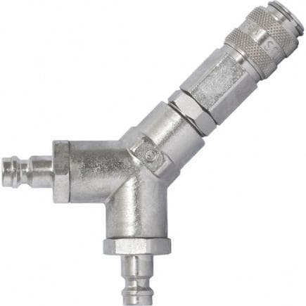 KS TOOLS 160.0768 - Adaptateur en Y pour purge N° K