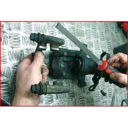KS TOOLS 161.0950 - Lime de siège sans manche, 150mm