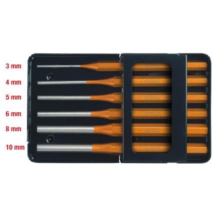 KS TOOLS 162.0370 - Jeu de chasse-goupilles (6 pcs)