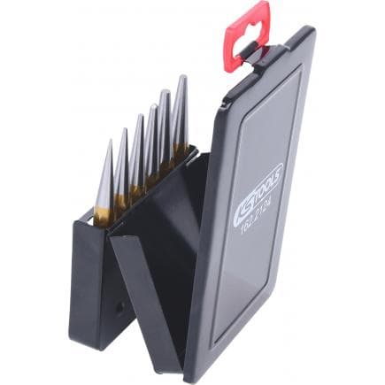 KS TOOLS 162.2124 - Jeu de chasses dans son coffret de rangement métallique (6 pcs)