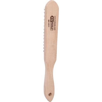 KS TOOLS 201.2311 - Brosse métallique à 4 rangées, 290mm