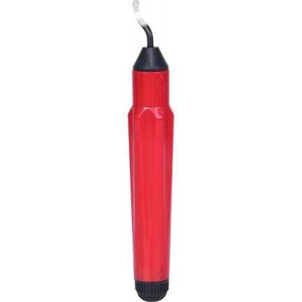 KS TOOLS 205.2500 - Ebavureur+poignée plastique, 150x21mm