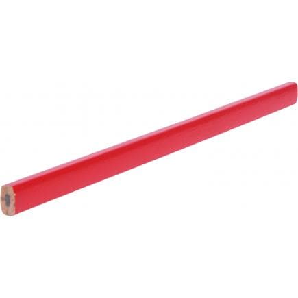 KS TOOLS 300.0070 - Crayon de charpentier, rouge, 250mm