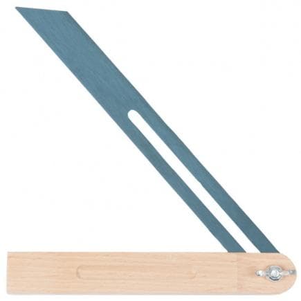 KS TOOLS 300.0240 - Fausse équerres à coulisse, 250mm, bois