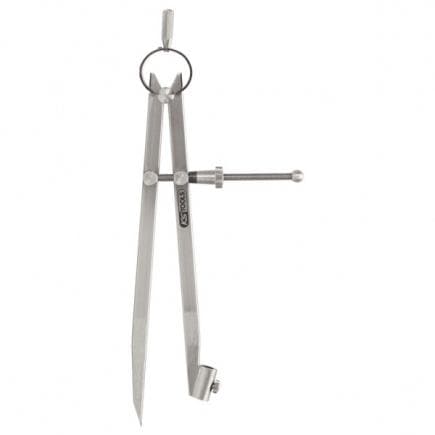 KS TOOLS 300.0411 - Compas porte crayon à ressort