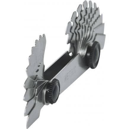 KS TOOLS 301.0095 - Jauge de contrôle de filetage, métrique (20 pcs)