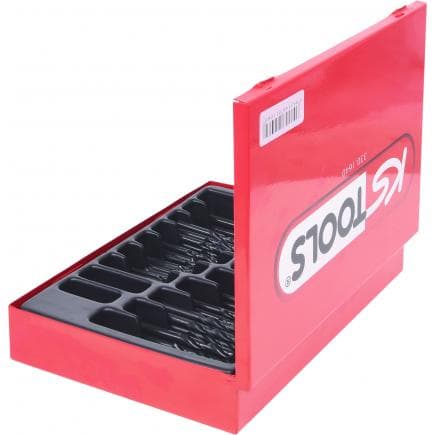 KS TOOLS 330.1640 - Coffret de forets HSS-R laminés, 170 pcs, 1-10mm
