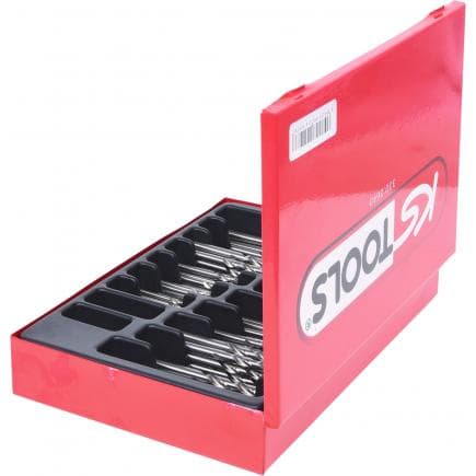 KS TOOLS 330.2640 - Coffret de forets étagés HSS TiN 1-10mm (170 pcs)