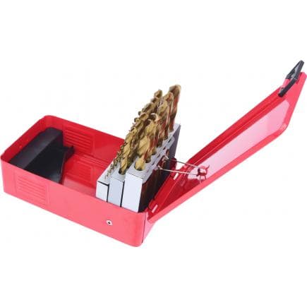 KS TOOLS 330.4613 - Coffret de forets HSS TiN, en box métal 1-13mm (25 pcs)